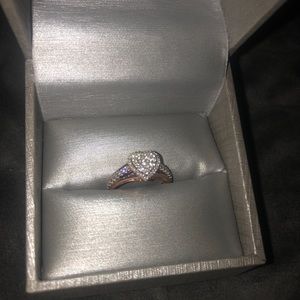 2 heart shaped rings